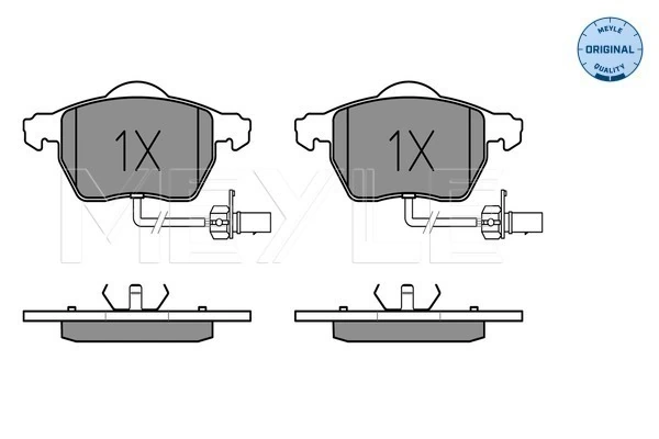 Set placute frana