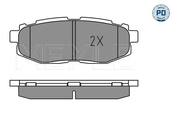 Set placute frana