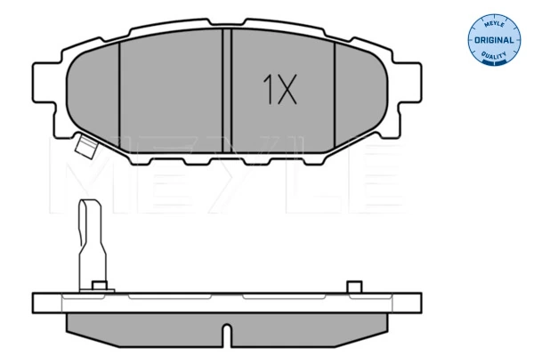 Set placute frana