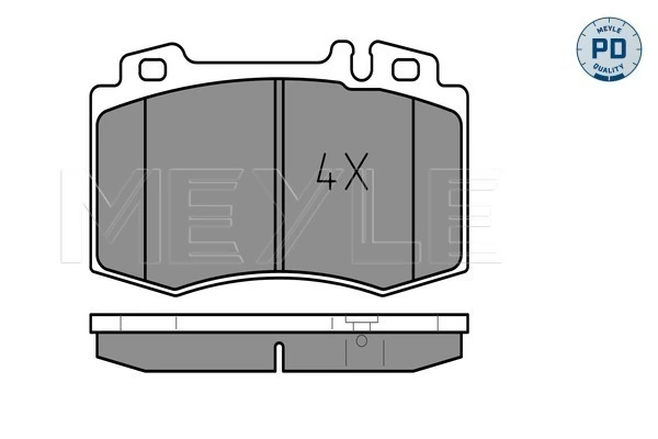 Set placute frana