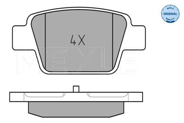 Set placute frana