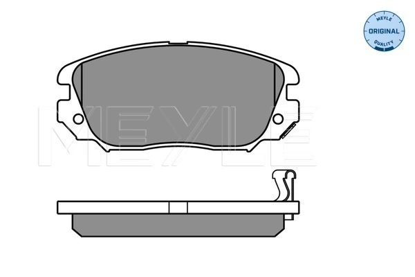 Set placute frana