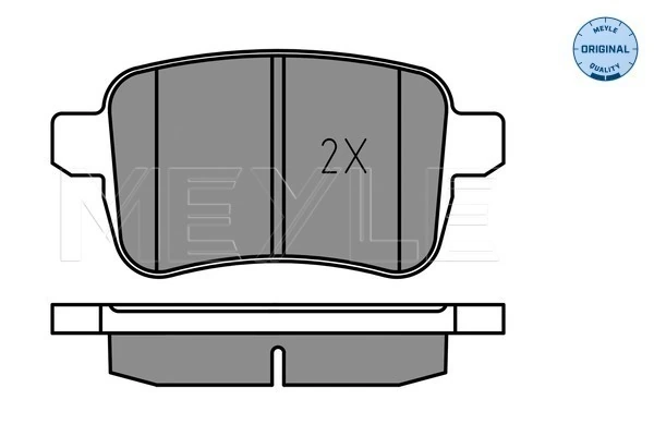 Set placute frana