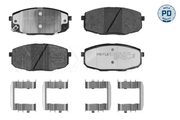Set placute frana