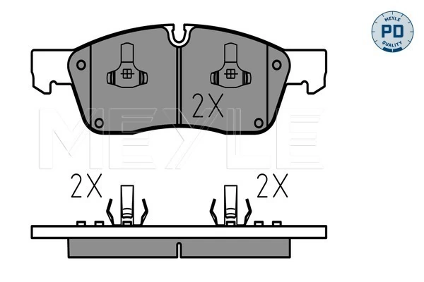 Set placute frana
