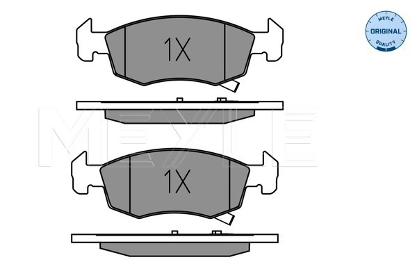 Set placute frana