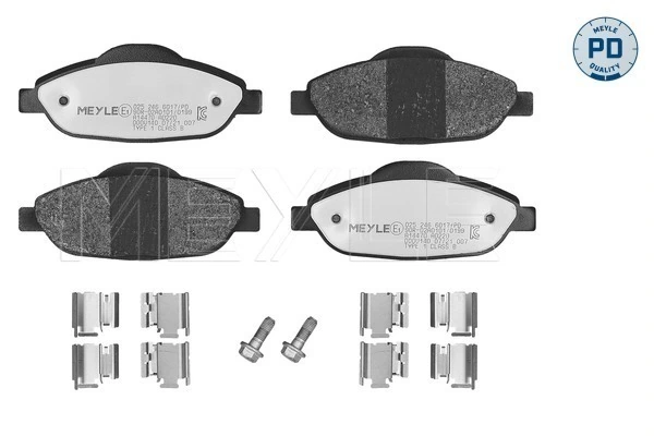 Set placute frana