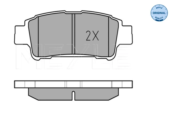 Set placute frana
