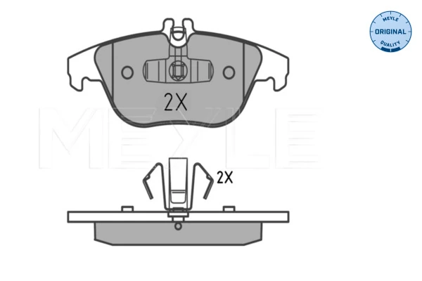 Set placute frana