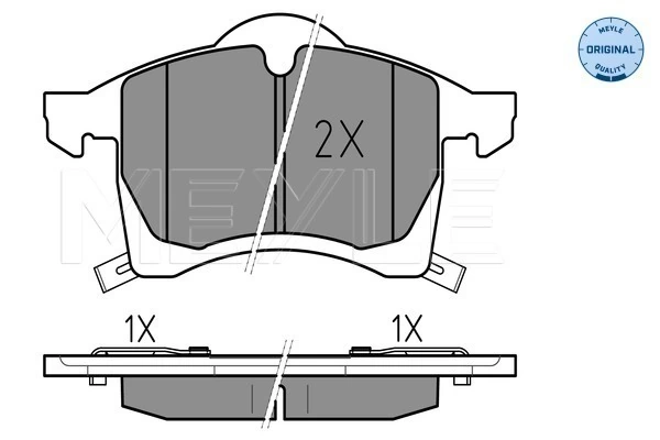 Set placute frana
