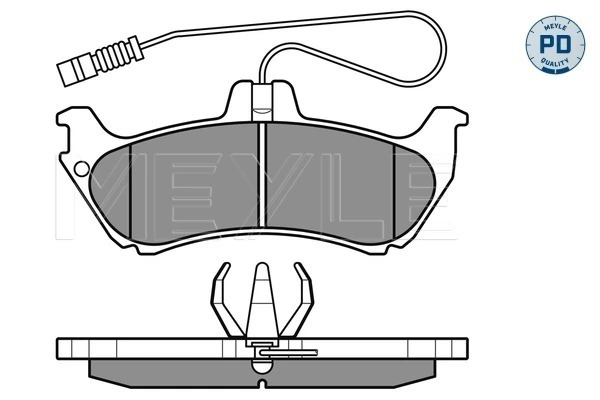 Set placute frana