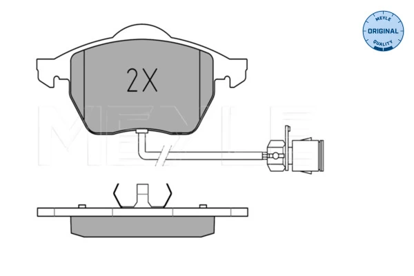 Set placute frana