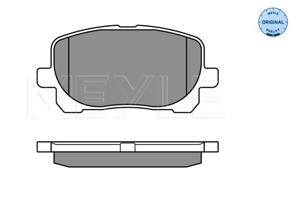 Set placute frana