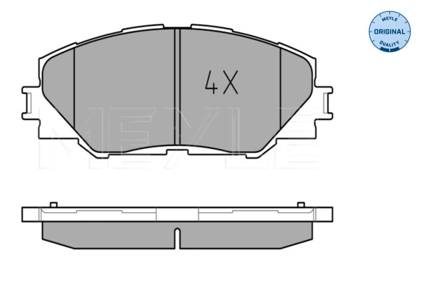 Set placute frana