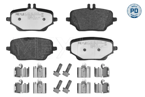 Set placute frana