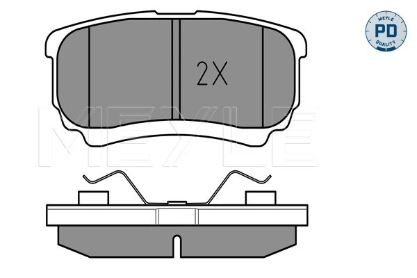 Set placute frana