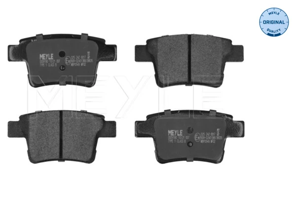 Set placute frana