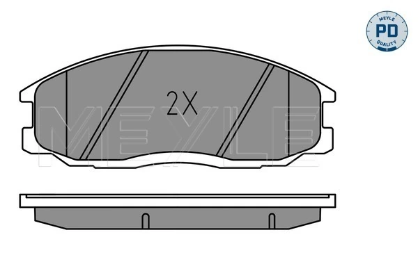 Set placute frana