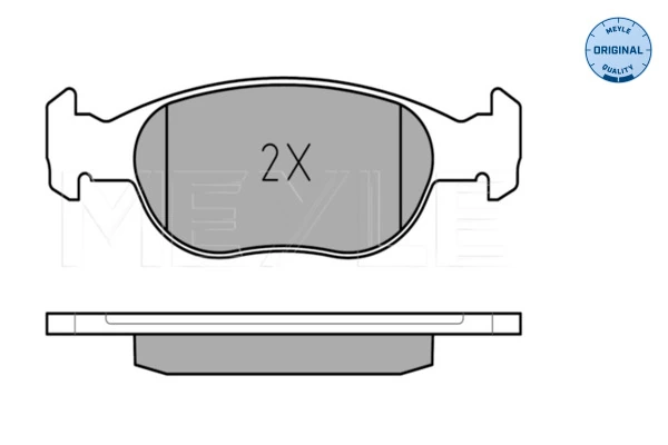 Set placute frana