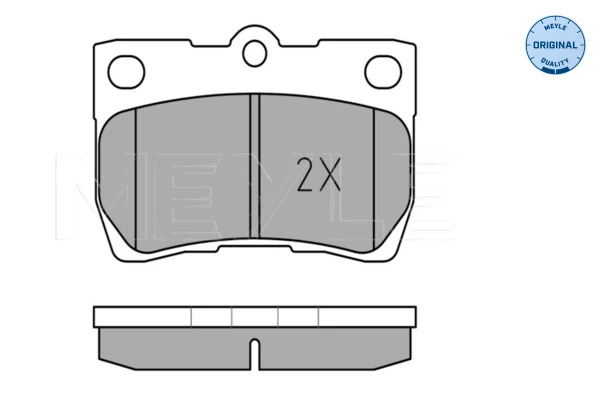 Set placute frana