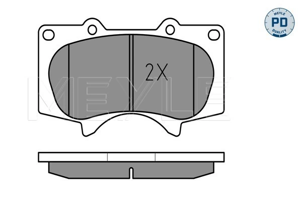 Set placute frana