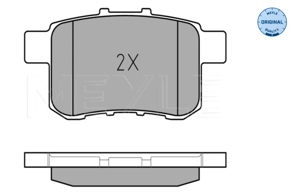 Set placute frana