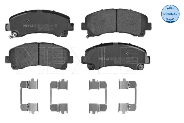 Set placute frana