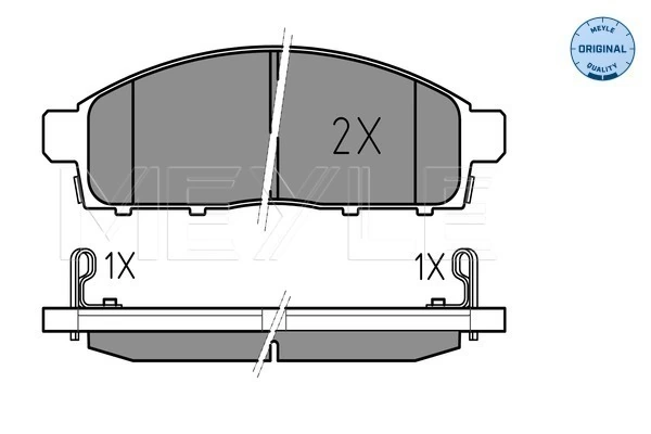 Set placute frana