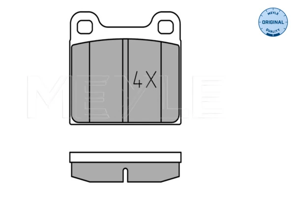 Set placute frana