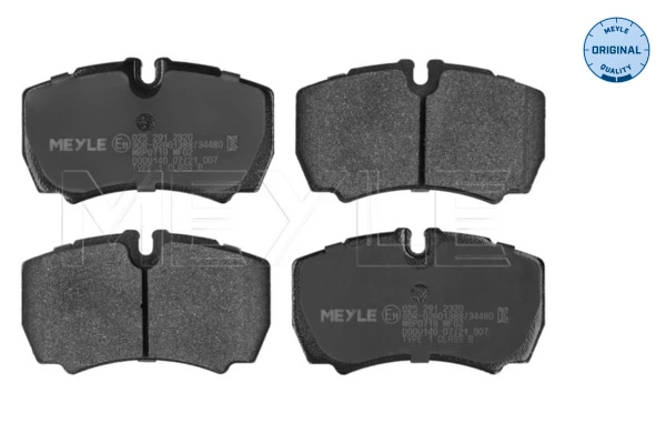 Set placute frana