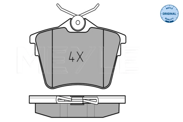 Set placute frana