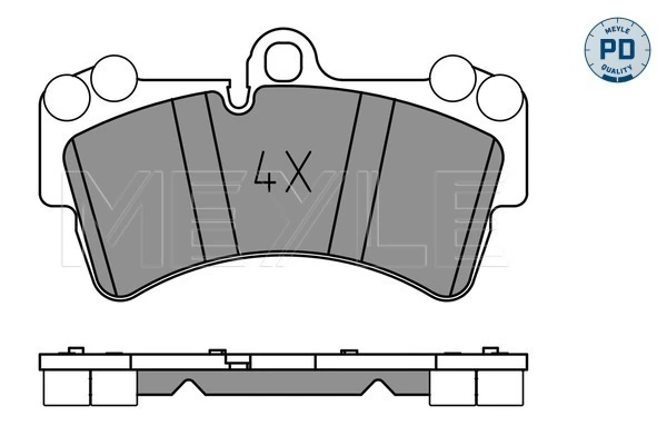 Set placute frana