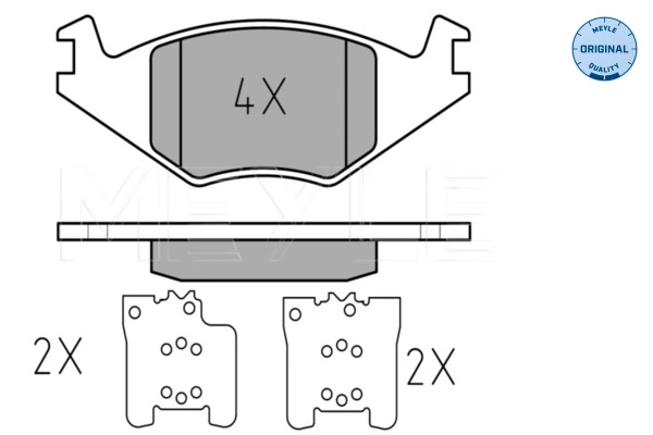 Set placute frana