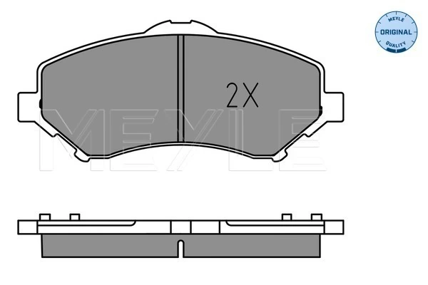 Set placute frana