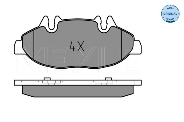 Set placute frana