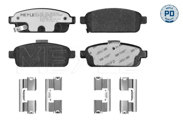 Set placute frana