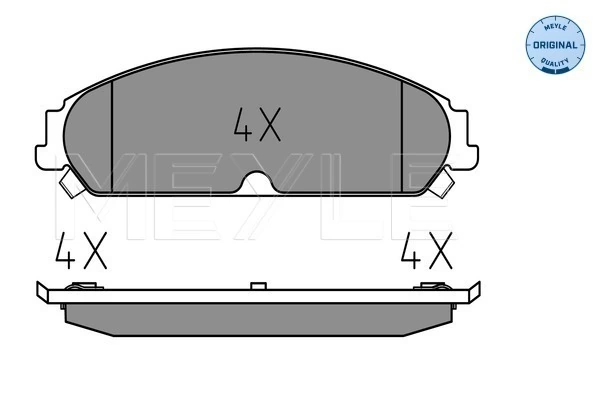 Set placute frana