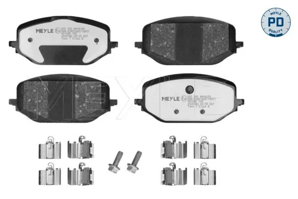 Set placute frana