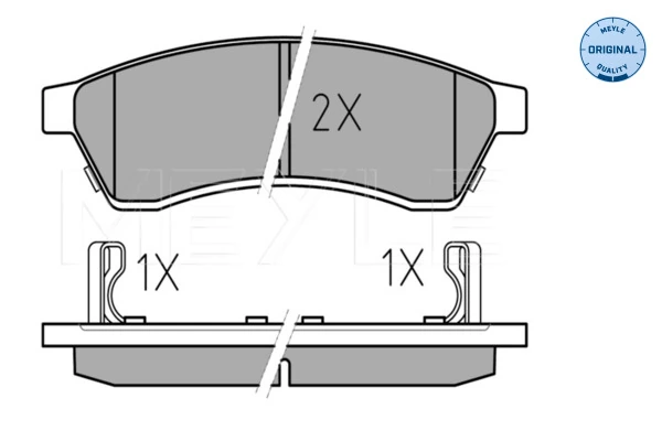 Set placute frana