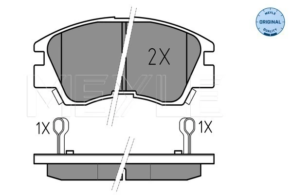 Set placute frana