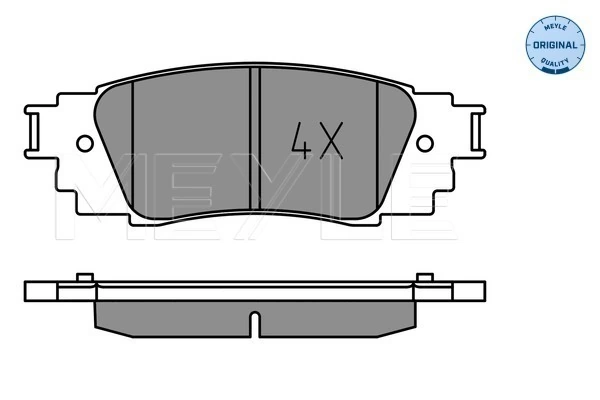 Set placute frana