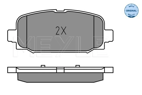 Set placute frana