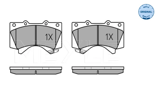 Set placute frana