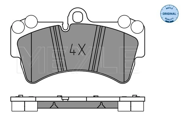 Set placute frana