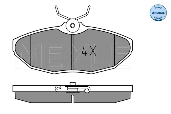 Set placute frana
