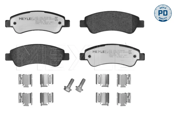 Set placute frana