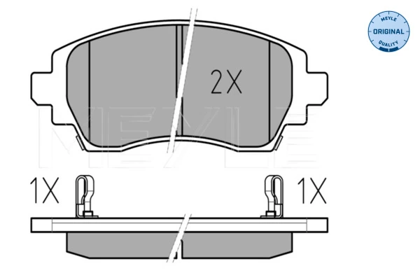 Set placute frana