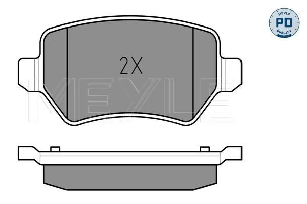 Set placute frana