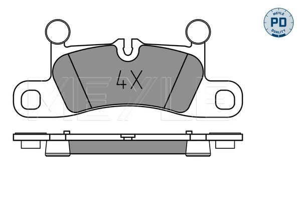 Set placute frana