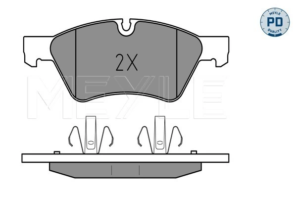 Set placute frana